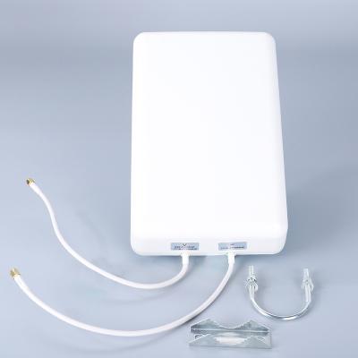 China Terme Lte Long Wifi Mobile Phone Antenna 700-2700 4G External Wall Mounted Mimo Globe Antena Outdoor 5G 30dbi Mimo Panel Antenna 260*170*60MM for sale