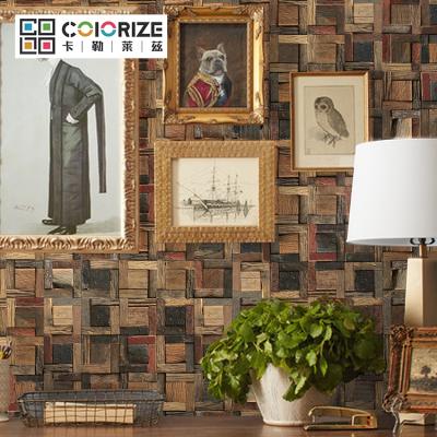 China High Quality 3D Effect Mosaic Tile Modern Wood Interior Wood Mosaic Solid Wood Wall Panel for sale