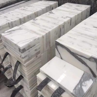 China Colorize Italy Bianco Modern High Quality Snow White Marble Slab Tile 12