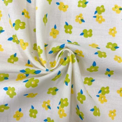 China Anti Pill Baby Cotton Spring and Summer 100% Finial Print Fabric for Skirt and Top, Dress, Home Use for sale