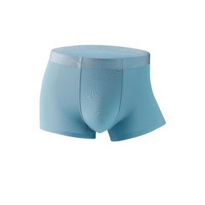 China Professionally Made Seamless Cheap Men's Ice Silk Panties Underwear Spandex/Bamboo Fiber Boxer Brief Men's Underwear for sale