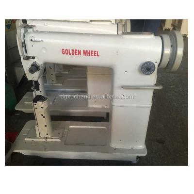 China SHOES postbed single double needle indstruial used leather sewing machine for sale