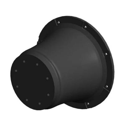 China Industrial Mooring Shock Absorber Cone Rubber Fenders with CCS Certification in Black for sale