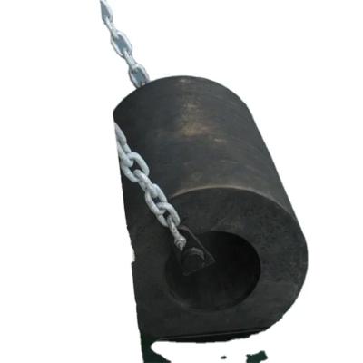 China High Capacity Cylindrical Rubber Fenders for Impact Protection 10-1000kg for sale