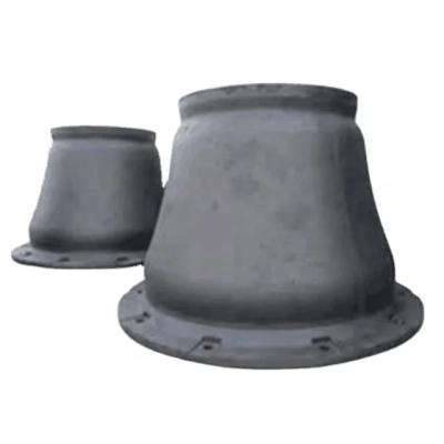 China ISO9001 Customized Logo Black Cone Rubber Fender For Superior Impact Resistance for sale