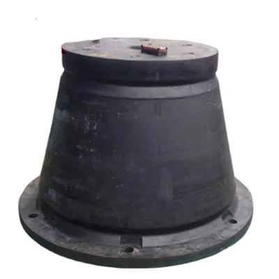 China Drawing Format Step Cone Rubber Fenders For Industrial Mooring Shock Absorber High E/R.H Value for sale