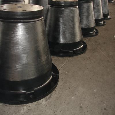 Cina Cuscini ammortizzatori di gomma Marine Boat Fenders Customized Size del cono lungo di tempo di impiego in vendita