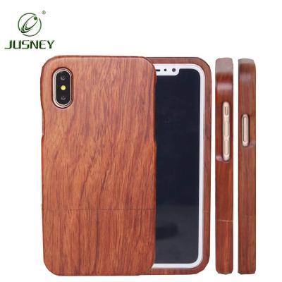 China Wholesale Eco-Friendly Whole Wooden Cell Phone Case For iPhone X Case Phone Cover Cellphone Bamboo Wooden Accessories for sale