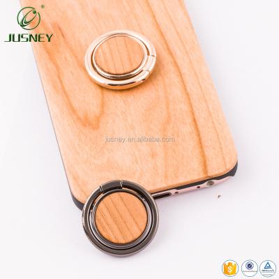 China Perfect Fit For Cell Phone Hot Selling Special Wooden Phone Ring Holder TV Show Decompression Bamboo Ring for sale