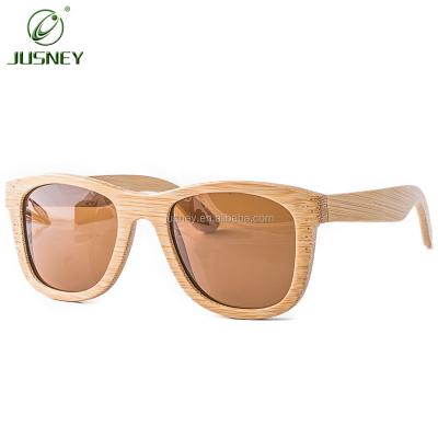 China 2019 Fashion Sunglasses Christmas Gift Wooden Case Sunglasses Polarized Custom Brand Fashional Glass UV400 Wooden Frame Glasses For Man for sale