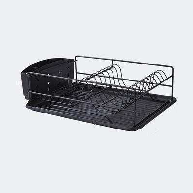 China 2022Hot Collection Fashionable Soft Home Dish Drainer Drain Board And Utensil Rack Simple Easy To Use Dish Drying Rack for sale