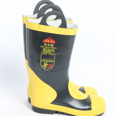 China Steel Toe Cap China manufacturer price fire fighting boots for sale