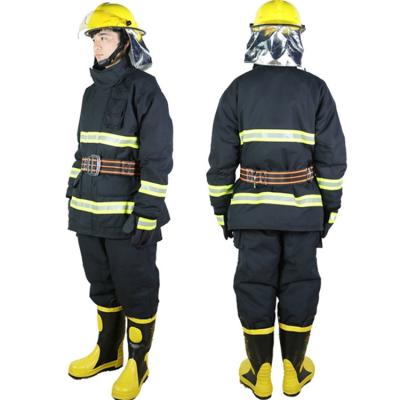 China Fire rescue AOFAN Aramid Firefighter Protection Fire Safety Anti Fire Suit for sale