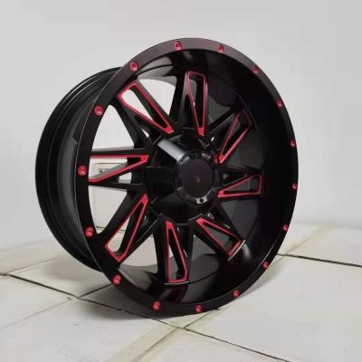 China ALLOY Kipardo RTS 20 Inch 20x10 Plate 6 Deep Hole 6 Lugs 6x139.7 4x4 Car Alloy Wheels Rims for sale