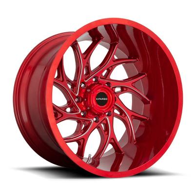 China Factory direct sale new design kipardo aluminum alloy wheels 17x9 6 holes 6x114.3 6x139.7 off-road vehicle wheel rim for sale