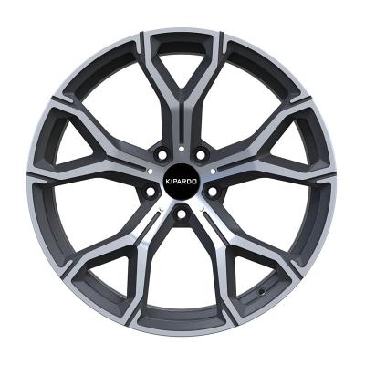 China ALLOY China Factory Supply Brushed Finish Alloy Monoblock Paint Wheel Forged for sale