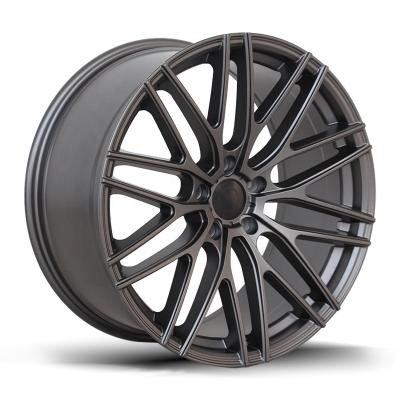 China ALLOY 18x8.0 19x8.0 19x9.0 20x8.5 20x9.5aluminum flow forming alloy black car wheel, 5x100/120 wheel rims made in China for sale