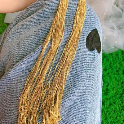 China CH1011 Delicate Snake Gold Thin Chain CLASSIC , Tasty Cable Chain For Necklace Wholesale for sale