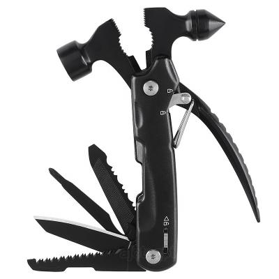 China AJOTEQPT Multifunctional Outdoor Multi Pliers Camping Hammer AJOTEQPT EDC Survival Gear Multitool Hammer for sale