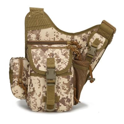 China AJOTEQPT Tactical Sling Sling Bag 600D Oxford Cloth Waterproof High Quality Saddle Bag Tactical Sling Bag for sale