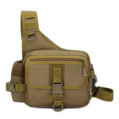 China AJOTEQPT Multifunctional Outdoor Camping Leisure One-Shoulder Backpack Camouflage Small Sling Bag for sale