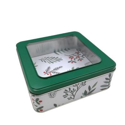 China Recycled Materials Tin Cans For Chocolate Round Metal Box Candy Metal Tin Box for sale