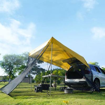 China Shell Truck Car Pop Up Camp Outdoor Hard Roof Extended Tent Type Extended Car For Camping for sale