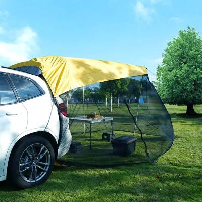 China Extended Type Suv Room Car Tail Tent Car Side Awning Sunshade Car Side Mosquito Sunshade Tent for sale