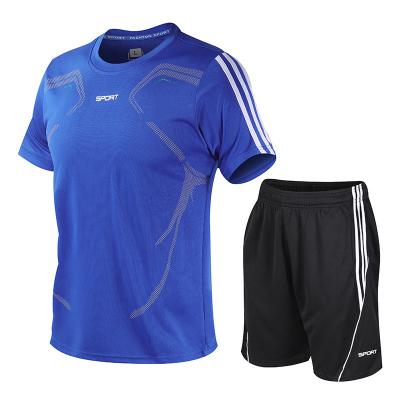 China Traje del ejercicio de la ropa de las camisetas del tamaño extra grande de la manga 5XL del cortocircuito del OEM para las camisetas de los hombres en venta