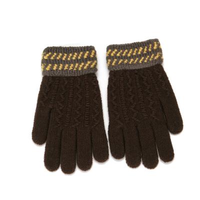 Κίνα wholesales custom kids five-fingers fashion gym simple winter warm and cold proof kintted  sports touch screen mitts προς πώληση