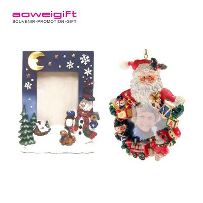 China Van de de Harsomlijsting van beeldverhaalherten Poly van de de Douanegrootte 3D Kerstmis Santa Claus Te koop