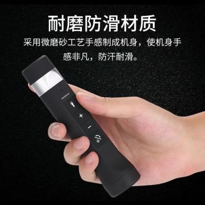 China Detachable Hair Care Electric Scalp Comb Household Bicycle TF Card Player FM Radio Speaker Portable Handheld Torch for sale