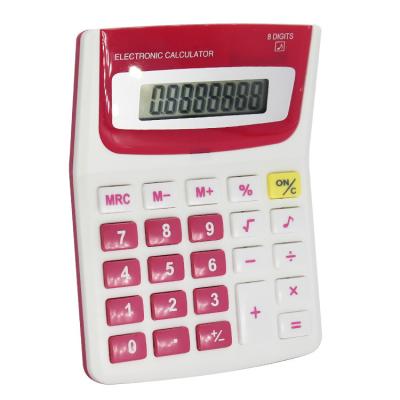 China General Purpose Calculator Digital Electronic Desktop 8 Digit Calculator for Office Culture and Education Students for sale