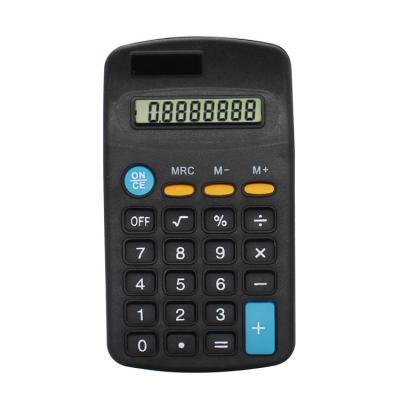 China Mini Portable Solar Dual Power Calculator 402 Universal Purpose Promotional Gift 8 Digit Display Calculator for sale