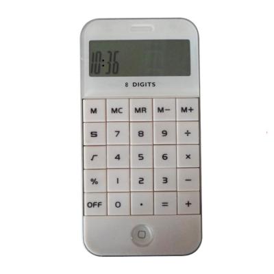 China 10 Digits Digital Electronic Calculator General Purpose Promotional Gift For Mobile Phone Shape for sale