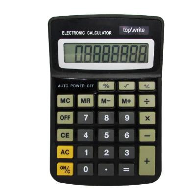 China General Purpose 8 Face Dual Digits Metal Promotions Office Supply Calculator Power Desktop Calculator for sale