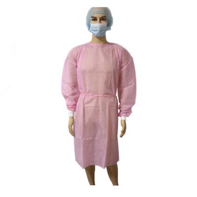 China ODM Eco-friendly Wholesuit Support Safety Factory Sale Disposable Medical Isolation Gown for sale