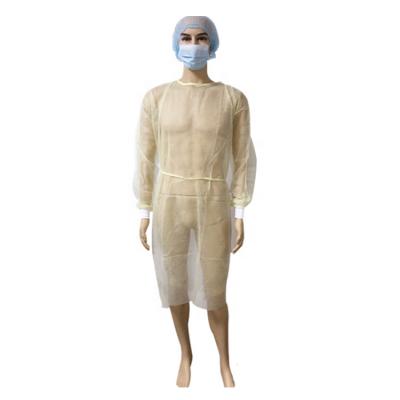 China Eco-Friendly SMS S Material Size To 5XL Sterile Surgical Gown Disposable Patient Gown for sale