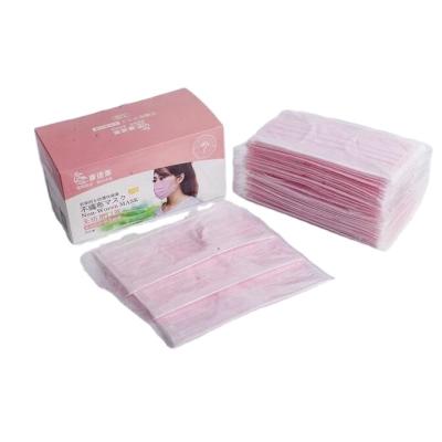 China All Personal Protection 50PCS/Box Adult 3ply Disposable Face Mask for sale