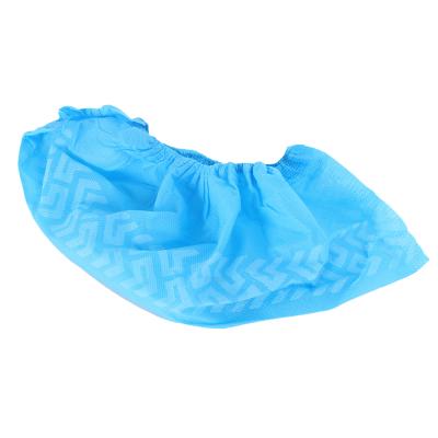 China High Quality Eco-friendly Medical Shoe Covers Anti-slip Printing Shoe Waterproof Dustproof Cover PP for sale