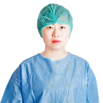 China Single Or Double PP Cap Crowd Cap Band Disposable Bulky / Nonwoven Elastic Band Use For Hospital for sale