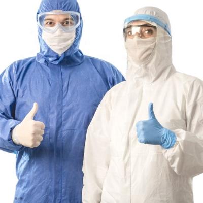 China Breathable; Waterproof Microporous Breathable Single Use Coveralls Asbestos Removal Film Laminiated Coverall Safety Disposable Workwear for sale