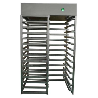 China Auto Pedestrian Turnstile Security Doors Full Height Turnstile for sale