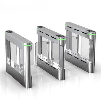 China Induction Electronic Security Supermarket Barrier Gate Swing Gate Turnstile for sale