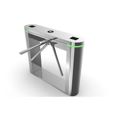 China Access Control Security Tripod Turnstile Gate Face Recognition Turnstile For Gyms Scenic Area zu verkaufen