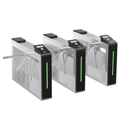 China Stainless Steel Three Arm Tripod Turnstile Barrier Gate with Power Voltage AC220V/110V±10% en venta