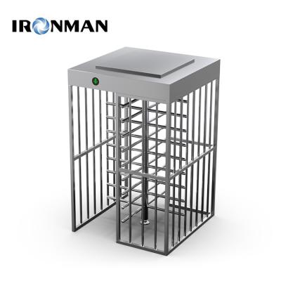 China Semi Auto Full Height Turnstile Gate 110V 50Hz 30-40 Persons/Minute for sale