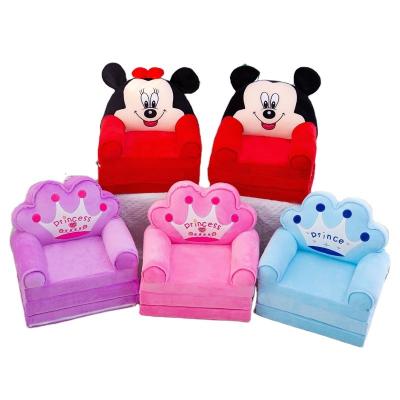 China Mini Sofa Kids Plush Baby Soft Non-slip Learning Frozen Baby Sofa Pique Price for sale