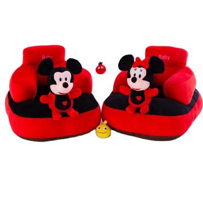 China Children's S Sofa Plush Baby Sofa Cover Non-Slip Foldable Support Sofa Pique Price for sale