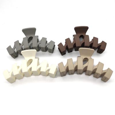 China New Fashion Hair Decoration Ladies Hair Accessories Marble Acrylic Hair Claw Clips for sale